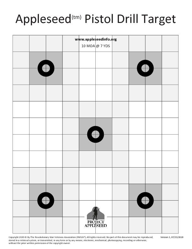 AS189 Pistol Drill Target v1